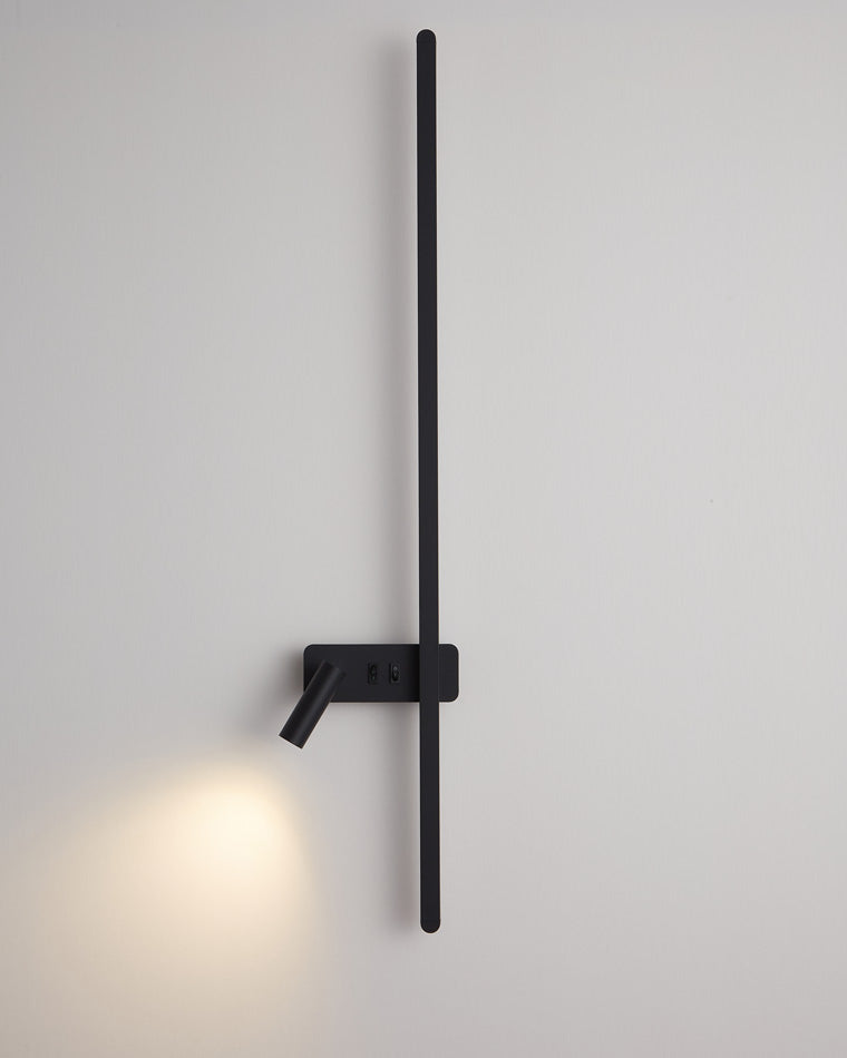 WOMO Aplique de pared lineal largo conmutable con foco - WM6068
