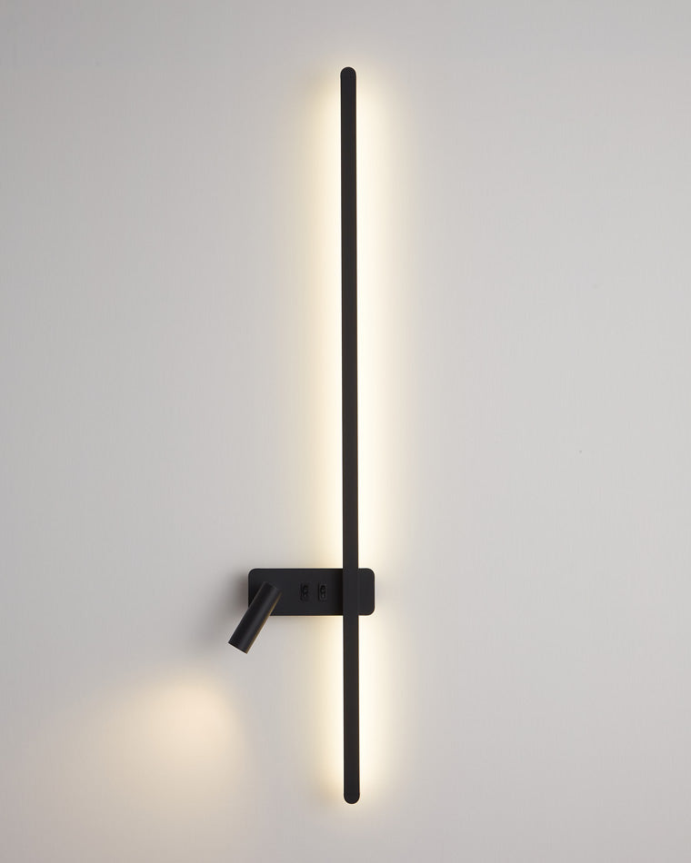 WOMO Aplique de pared lineal largo conmutable con foco - WM6068