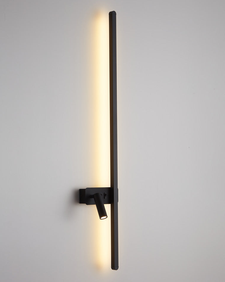 WOMO Aplique de pared lineal largo conmutable con foco - WM6068