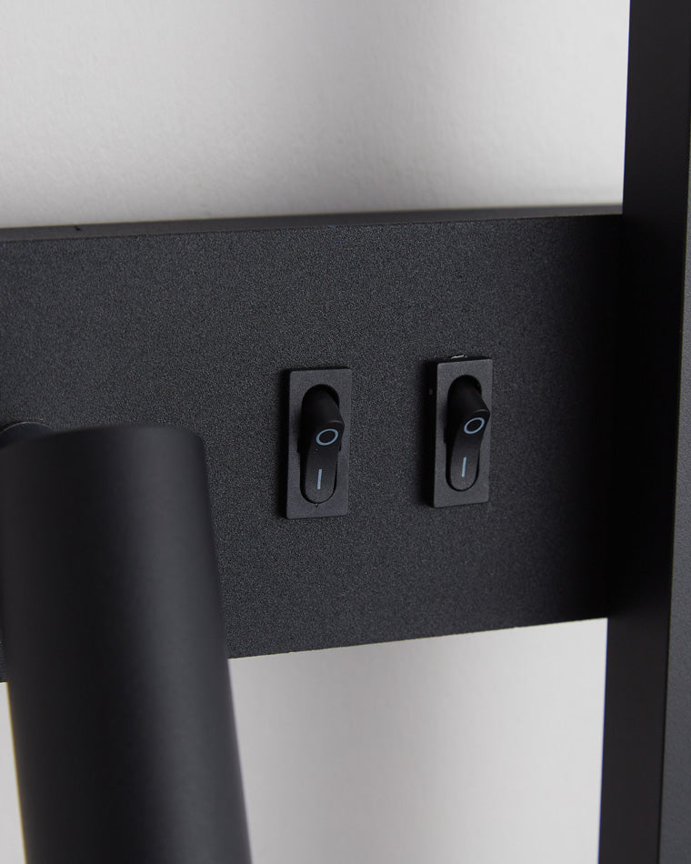 WOMO Aplique de pared lineal largo conmutable con foco - WM6068