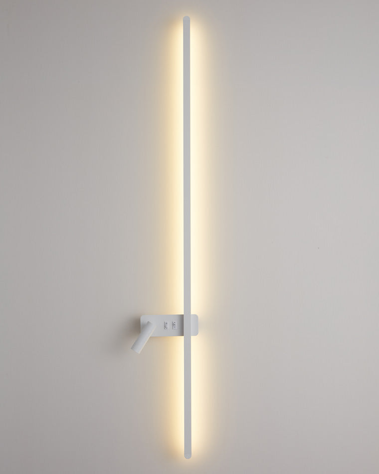 WOMO Aplique de pared lineal largo conmutable con foco - WM6068