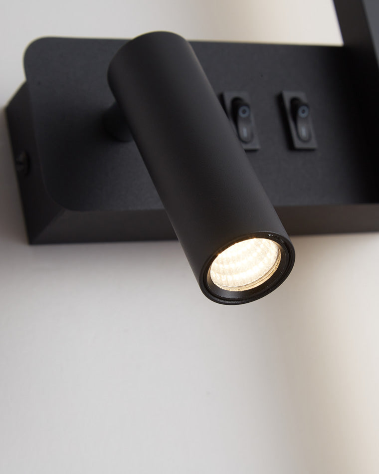 WOMO Aplique de pared lineal largo conmutable con foco - WM6068