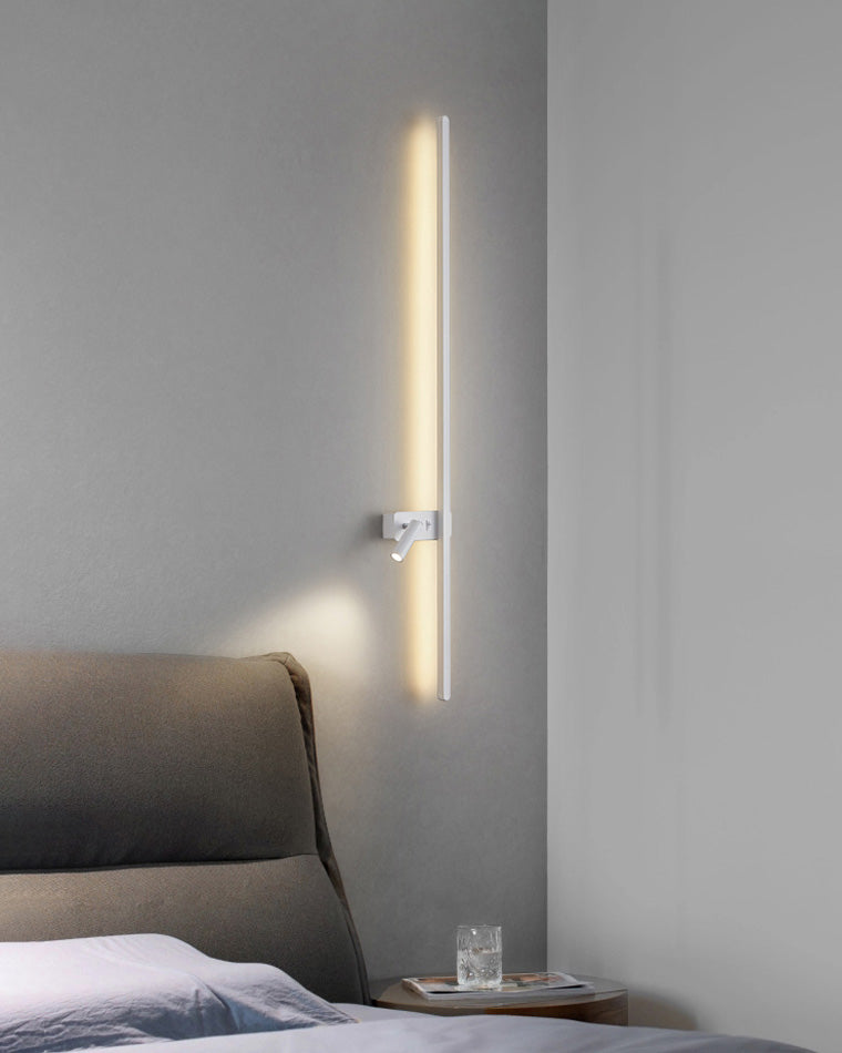 WOMO Aplique de pared lineal largo conmutable con foco - WM6068