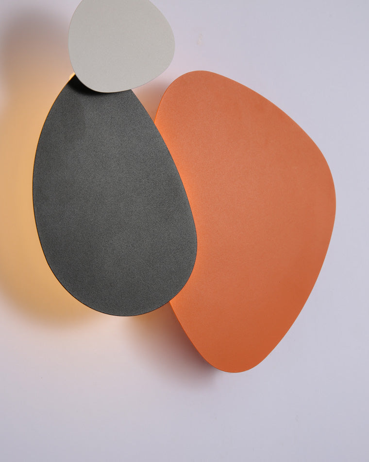WOMO Aplique de pared con arte escultural colorido - WM6079