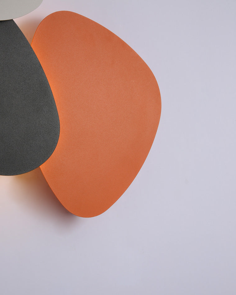 WOMO Aplique de pared con arte escultural colorido - WM6079