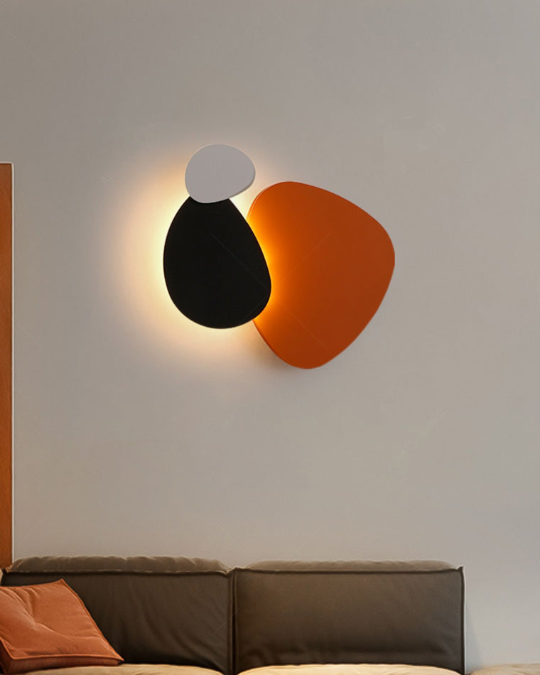WOMO Aplique de pared con arte escultural colorido - WM6079