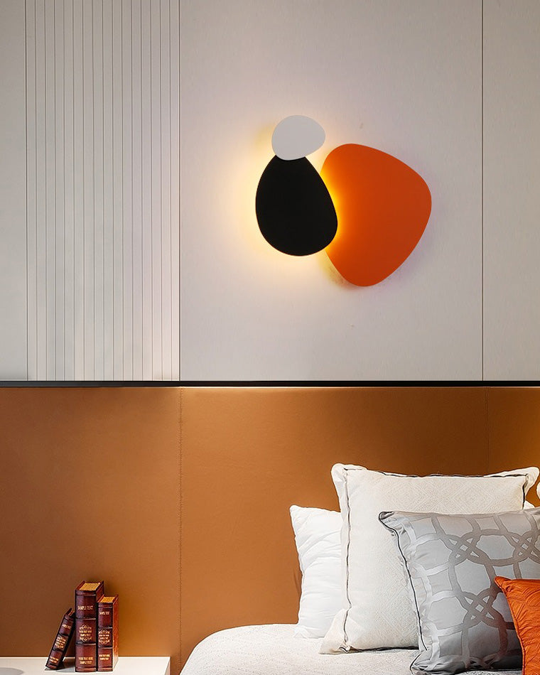 WOMO Aplique de pared con arte escultural colorido - WM6079