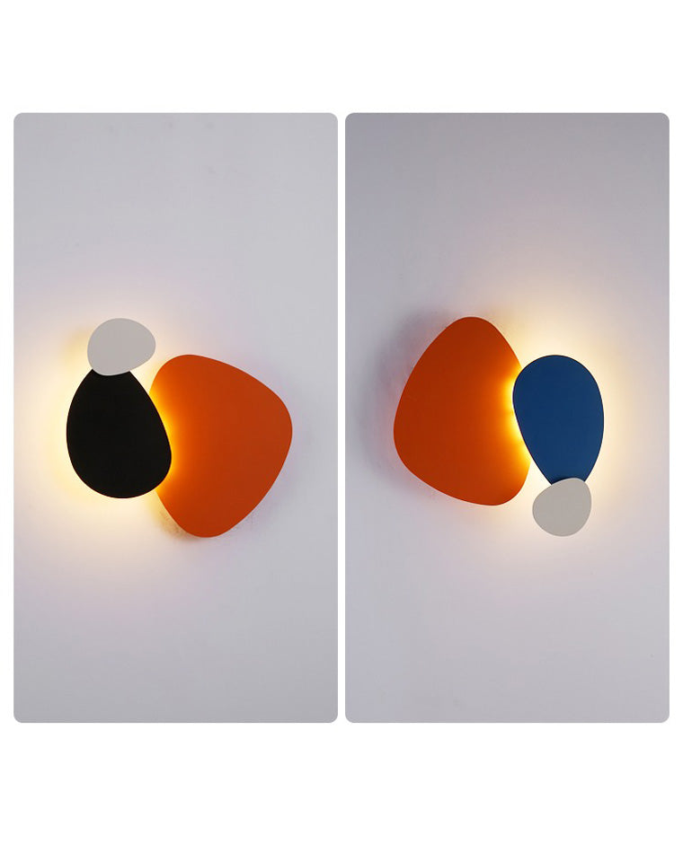 WOMO Aplique de pared con arte escultural colorido - WM6079