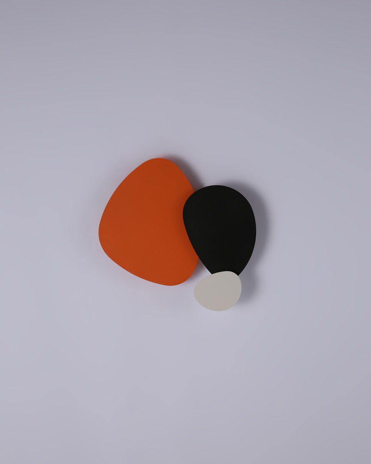 WOMO Aplique de pared con arte escultural colorido - WM6079