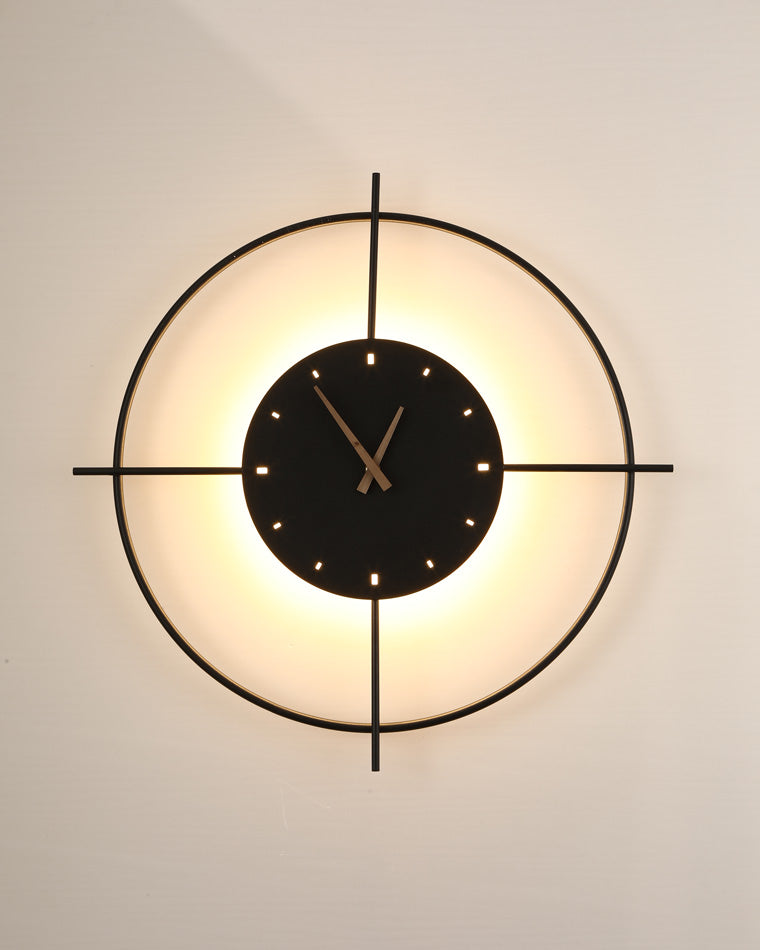 Reloj de pared WOMO con luz LED-WM6085