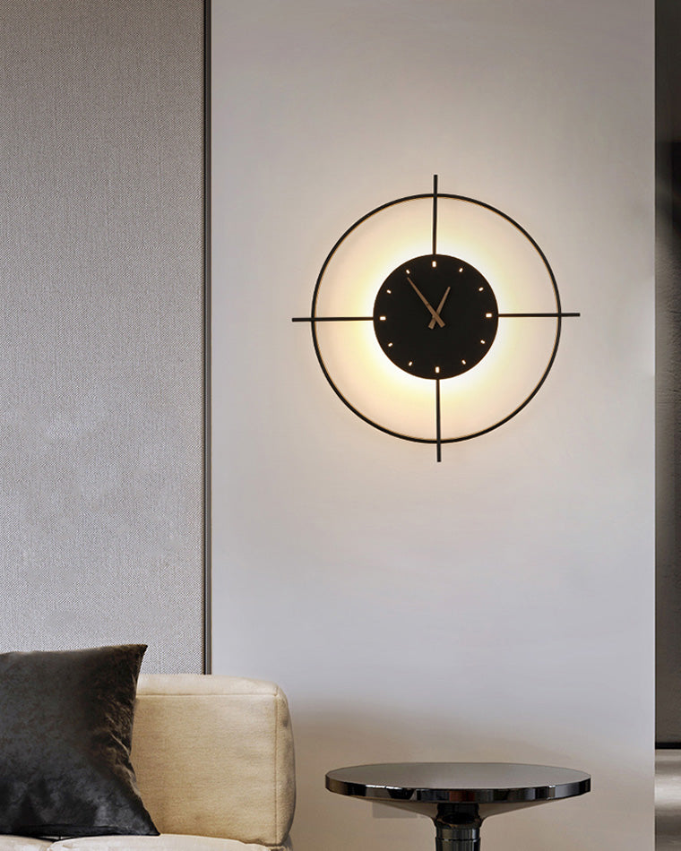 Reloj de pared WOMO con luz LED-WM6085
