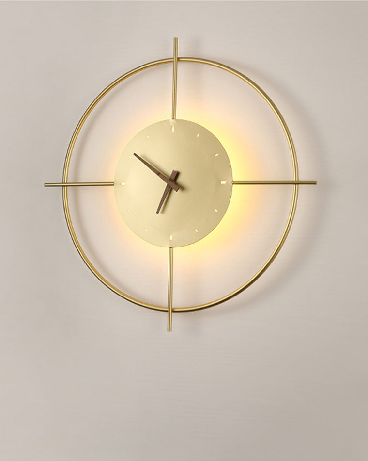 Reloj de pared WOMO con luz LED-WM6085