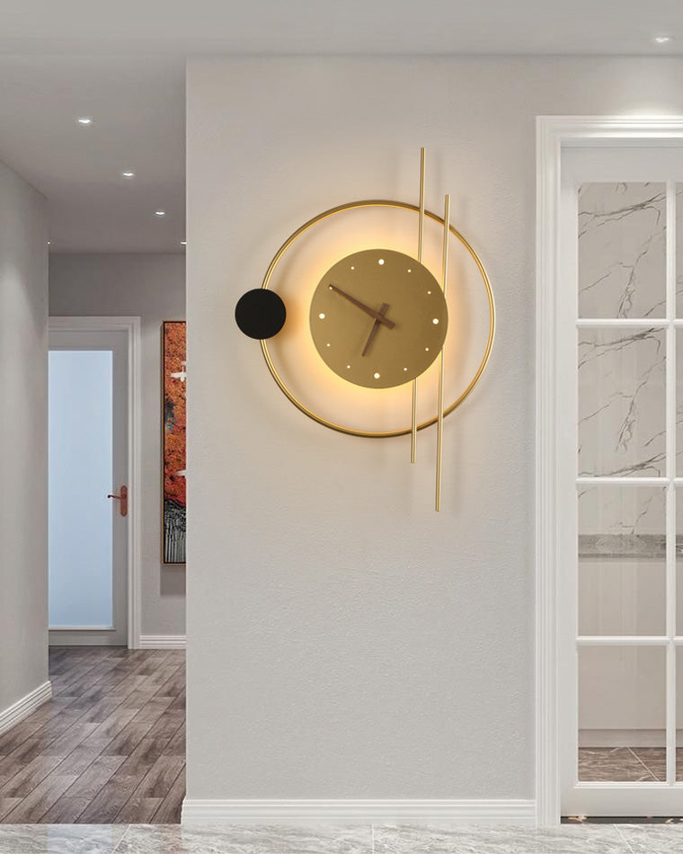 Reloj de pared WOMO con luz LED-WM6085