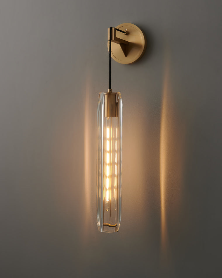 Aplique de pared colgante de cristal WOMO-WM6094