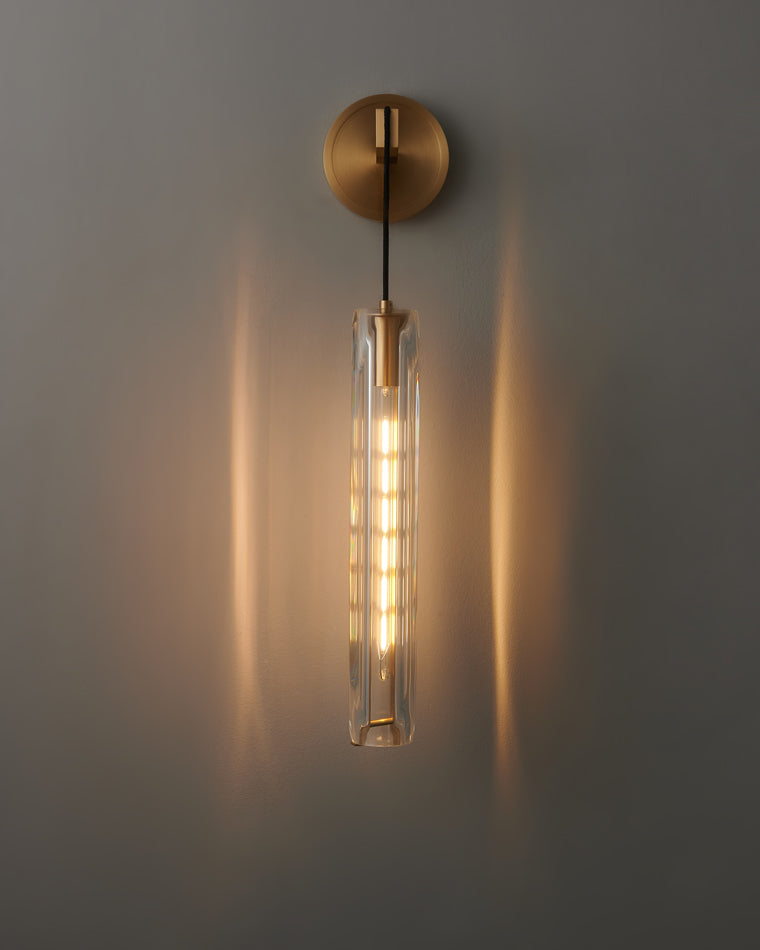Aplique de pared colgante de cristal WOMO-WM6094