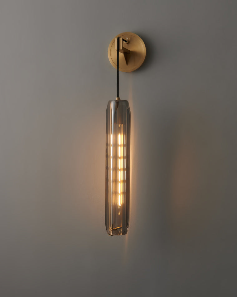 Aplique de pared colgante de cristal WOMO-WM6094