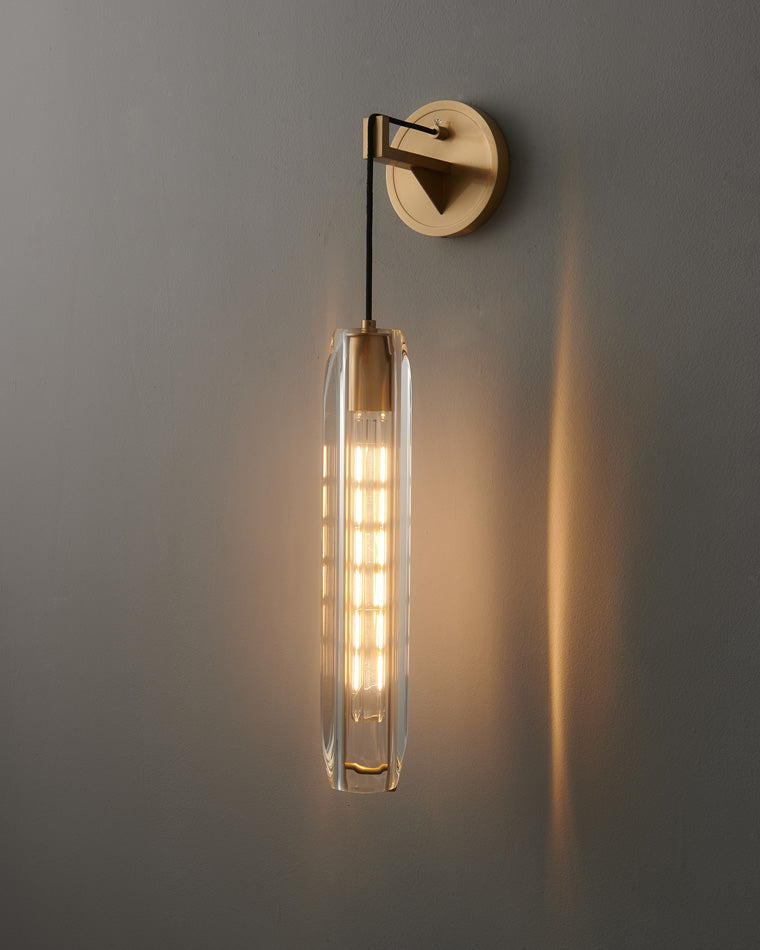 Aplique de pared colgante de cristal WOMO-WM6094