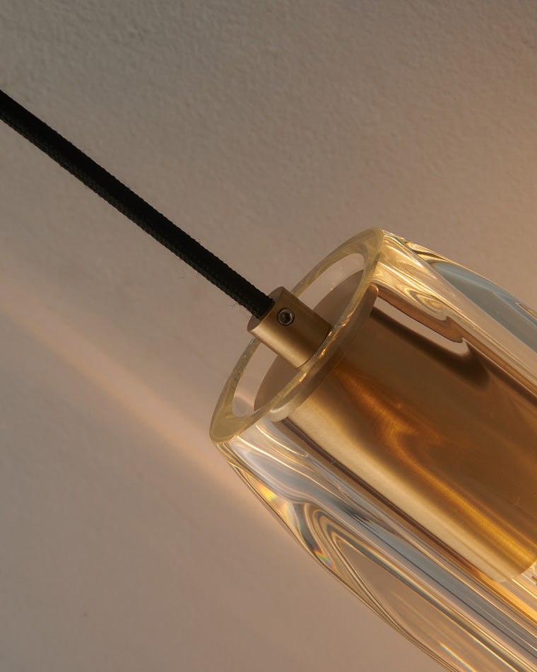 Aplique de pared colgante de cristal WOMO-WM6094