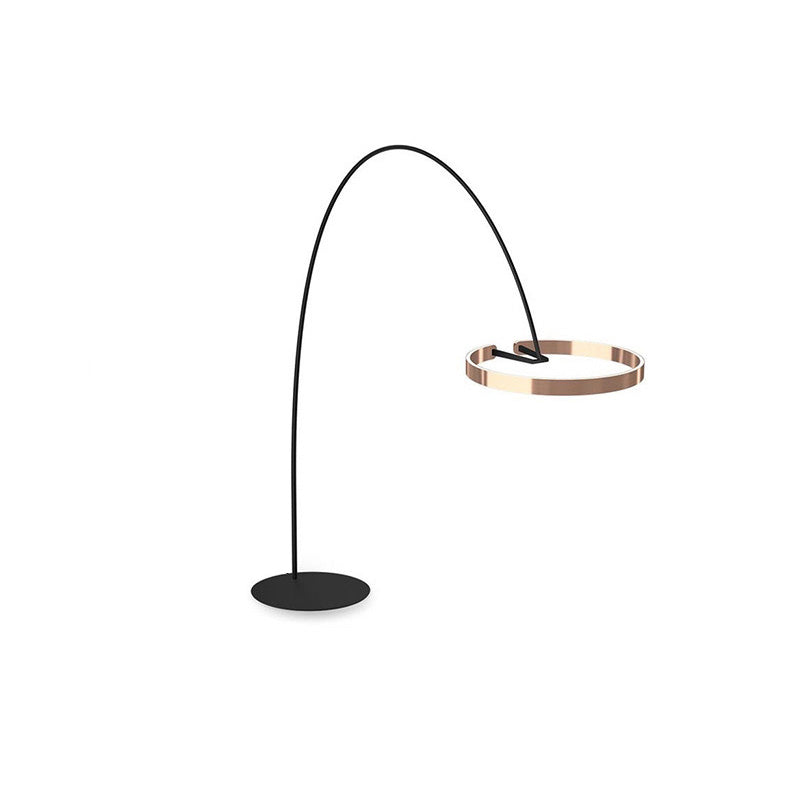 Lámpara de pie de arco circular WOMO-WM7006