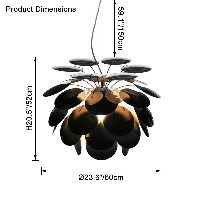 Lámpara colgante WOMO Pinecone-WM2388