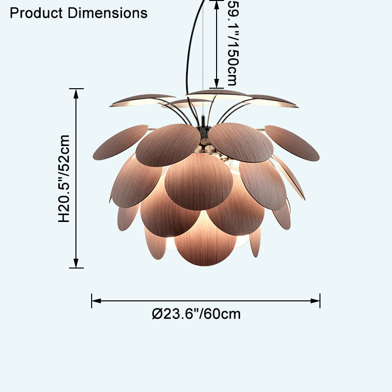 Lámpara colgante WOMO Pinecone-WM2388