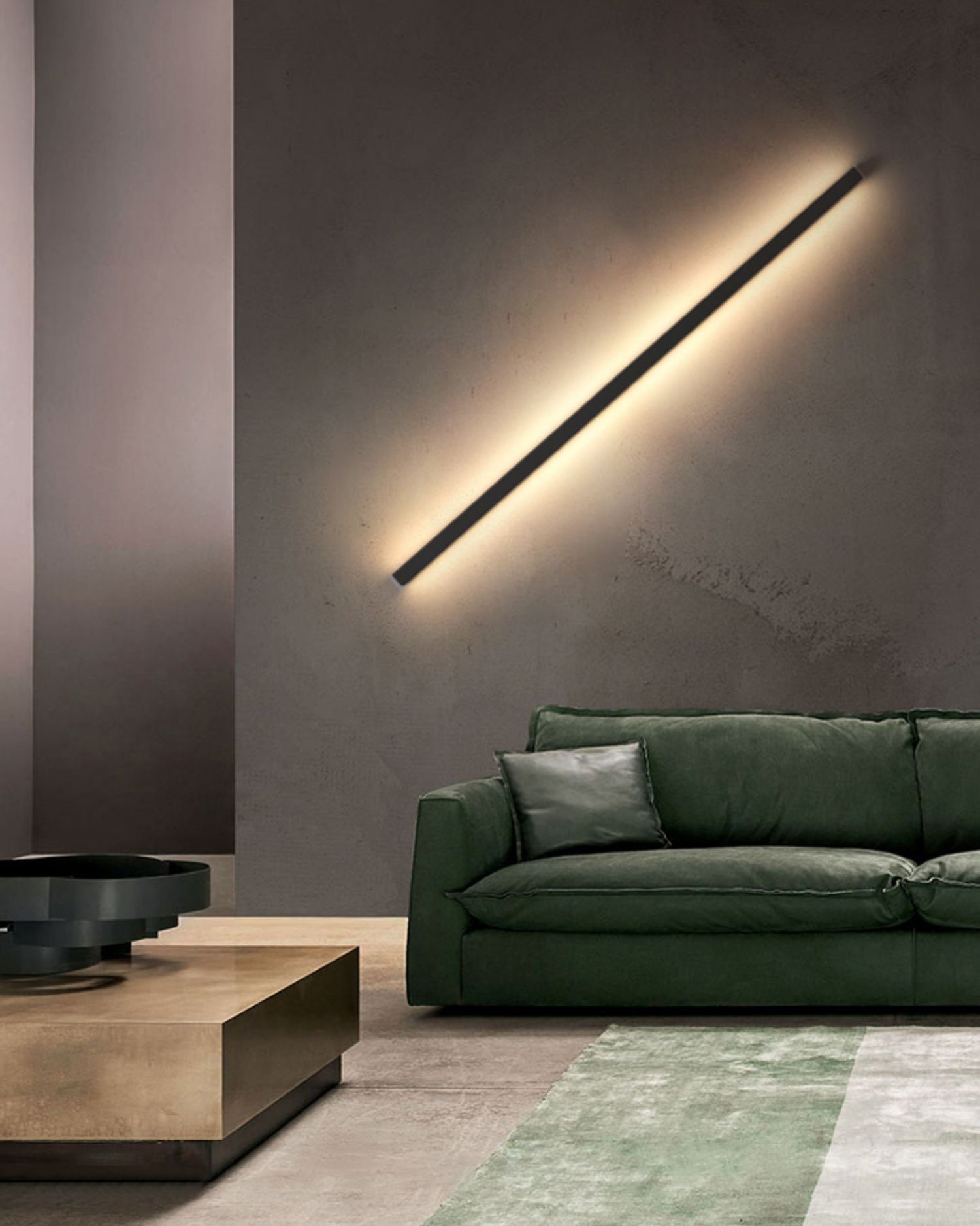 Aplique de pared lineal largo WOMO-WM6106