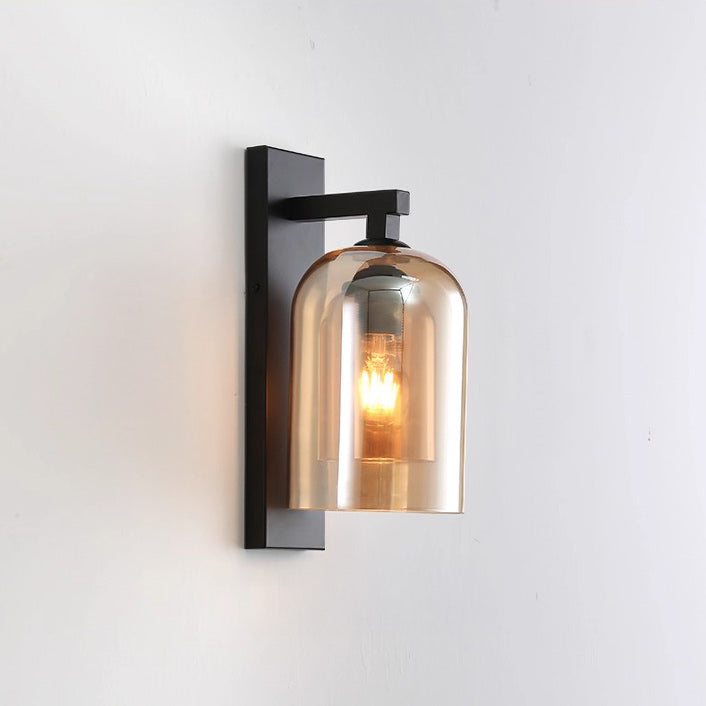 Aplique de pared WOMO Bell negro - WM6110
