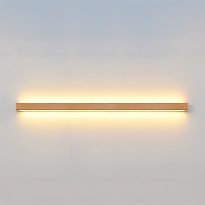 Aplique de pared lineal de madera WOMO-WM6126