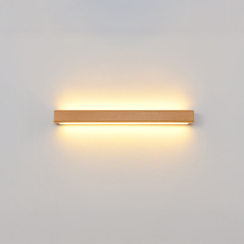 Aplique de pared lineal de madera WOMO-WM6126
