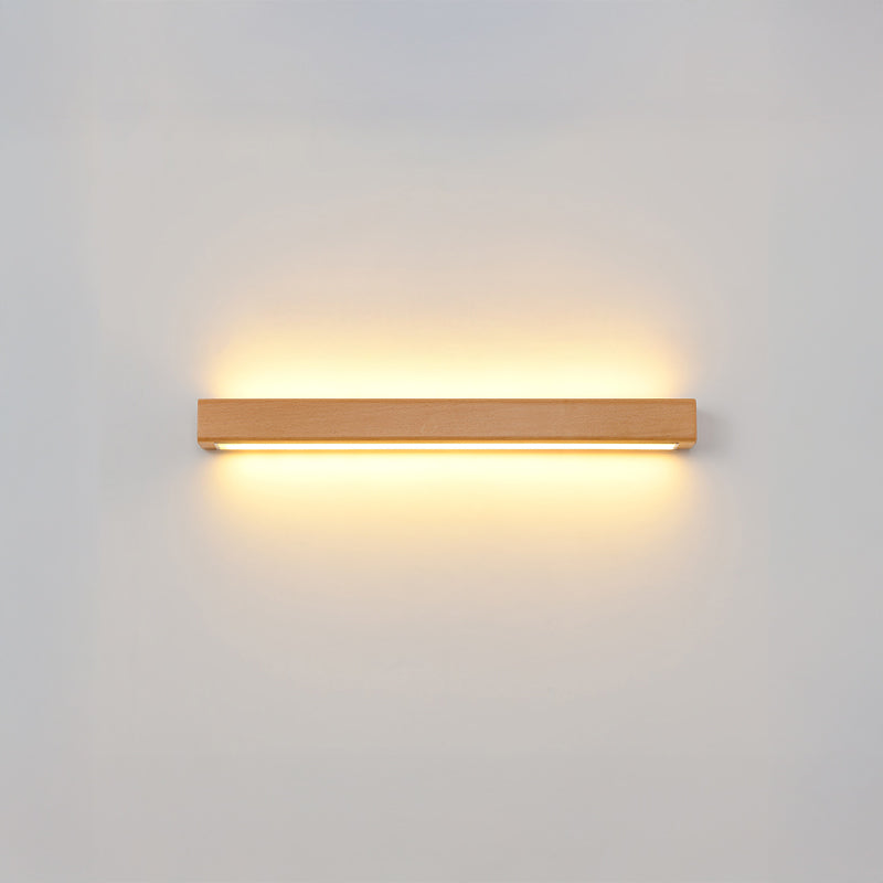 Aplique de pared lineal de madera WOMO-WM6126