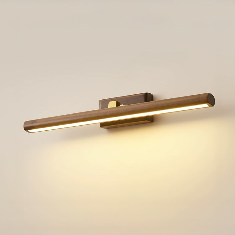 Aplique de pared lineal ajustable WOMO de nogal - WM6127