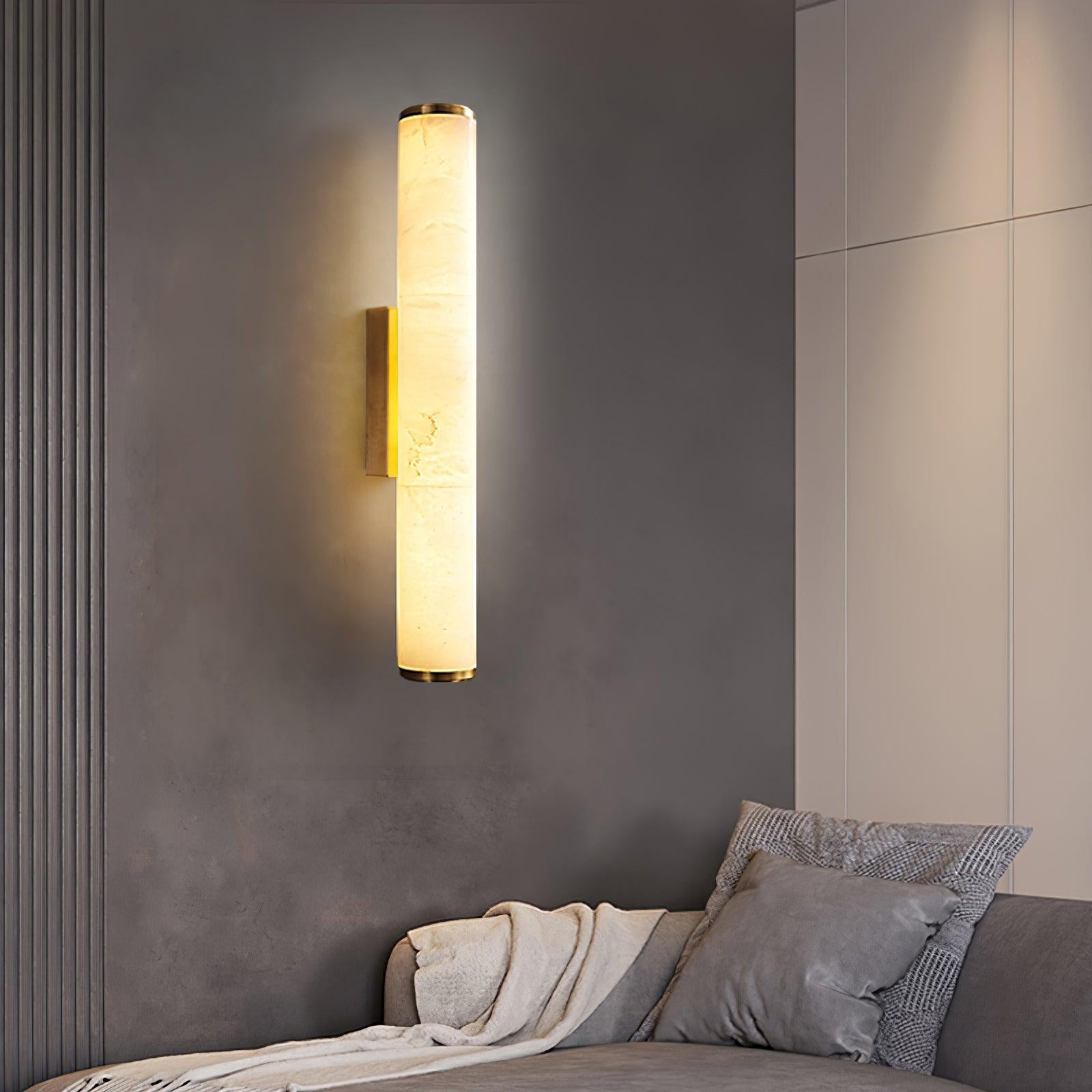 Aplique de pared WOMO de tubo de alabastro - WM6139