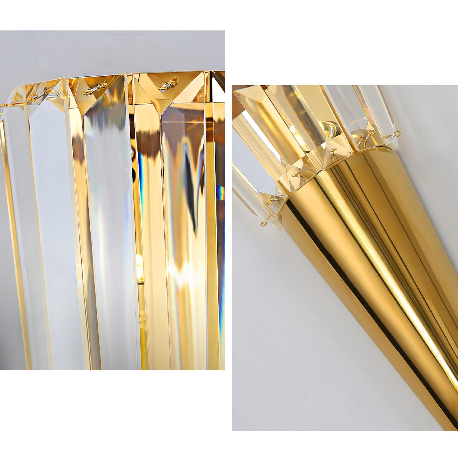 Aplique de pared WOMO Cone Crystal -WM6163
