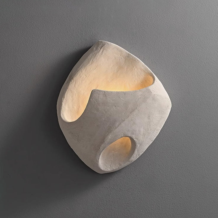 Aplique de pared de hormigón WOMO Wabi Sabi -WM6166