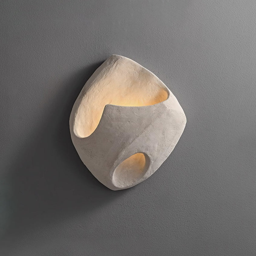 Aplique de pared de hormigón WOMO Wabi Sabi -WM6166