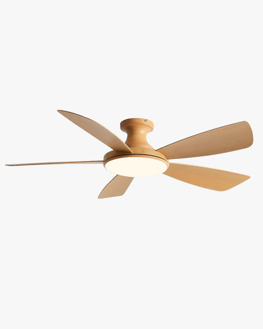 WOMO Ventiladores de techo con luz Moderna Perfil Bajo - WM5190