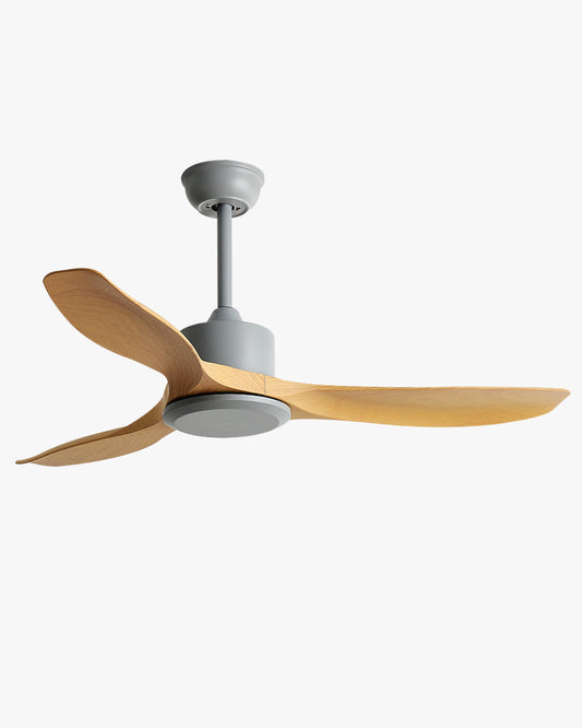 WOMO Ventiladores de techo con luz con 3 Aspas - WM5243