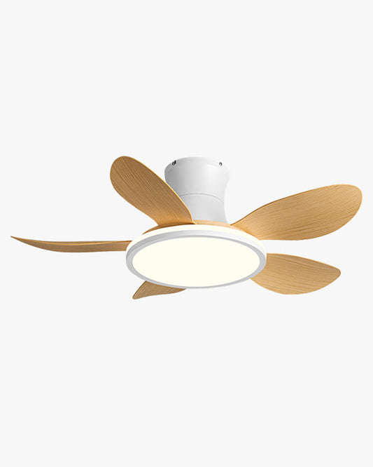 Ventilador de techo con lámpara de perfil bajo WOMO moderno - WM5239