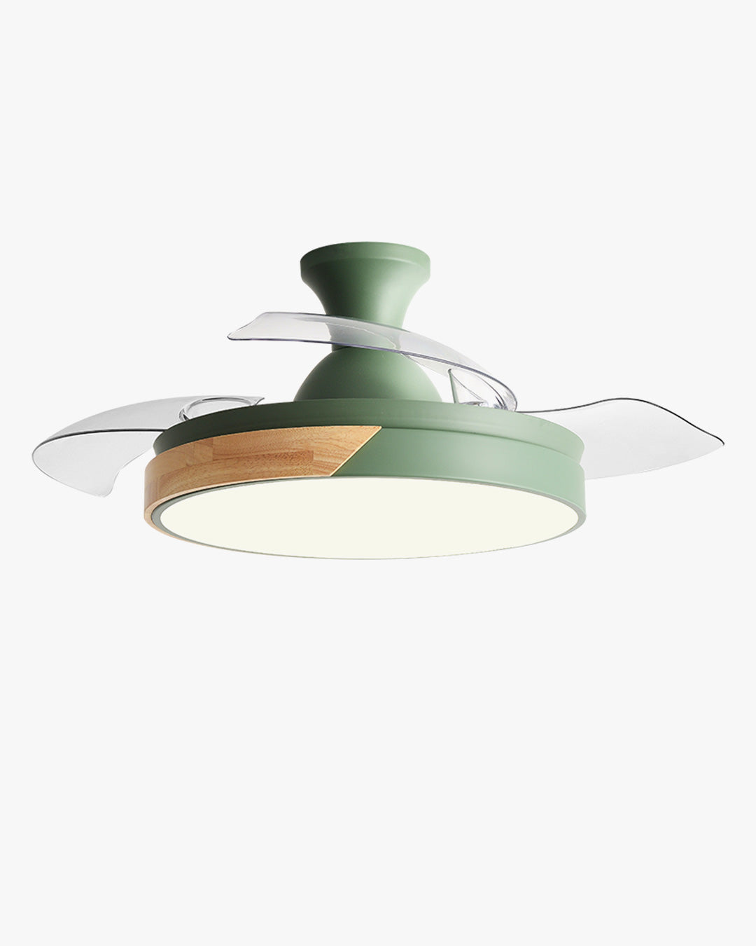 WOMO Ceiling Fans with Scandinavian Low Profile Light - WM5077