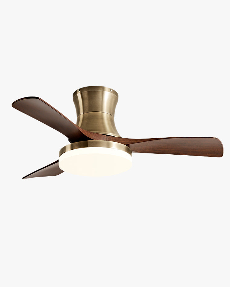 WOMO Ventiladores de techo con luz Perfil Bajo - WM5183a
