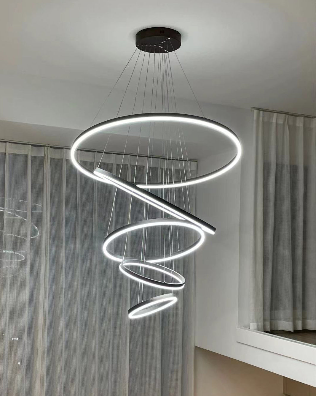 WOMO Lámparas Colgantes LED Anillos Escalonados-WM2159