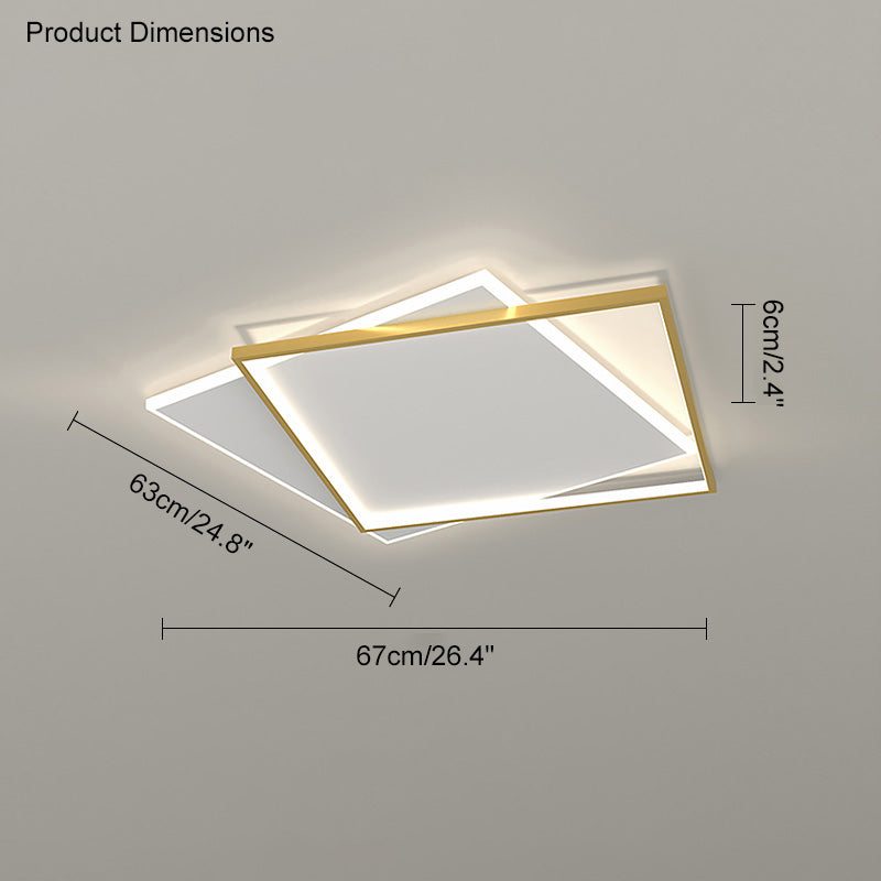 WOMO Flat Square Ceiling Lamp - WM1011