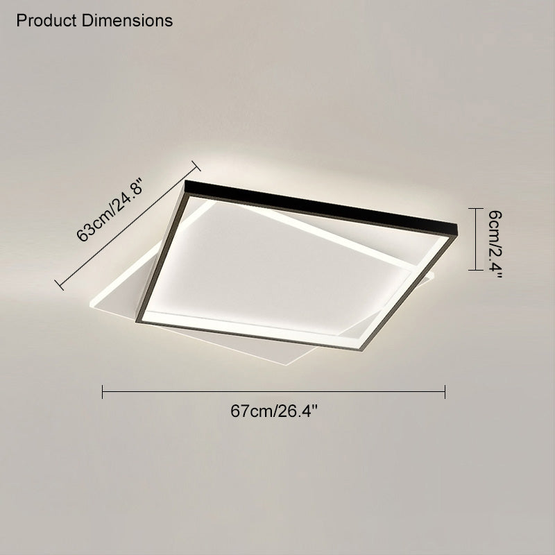 WOMO Flat Square Ceiling Lamp - WM1011