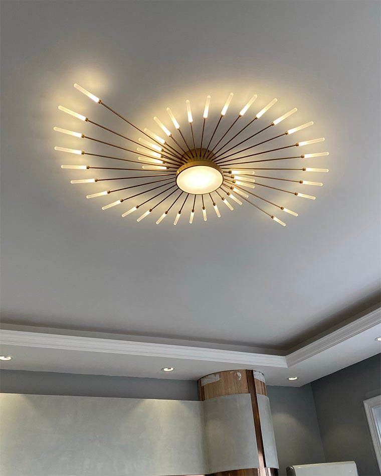 WOMO Firework Sunburst Recessed Ceiling Light - WM1001