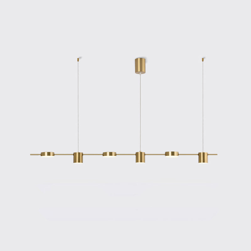 WOMO Lámparas Colgantes Lineal de 6 Luces-WM2048
