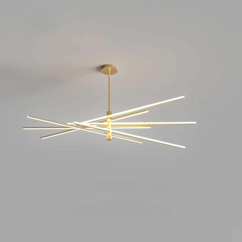 Lámpara de araña LED lineal ajustable WOMO-WM2026
