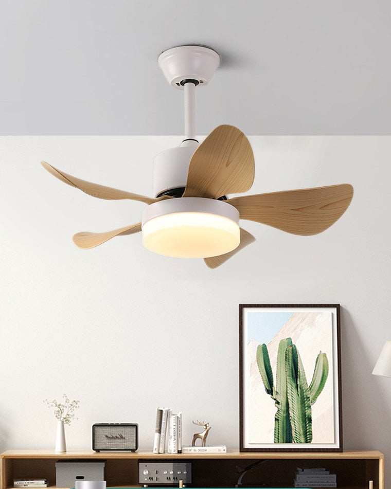 WOMO Ventiladores de techo con luz Pequeña - WM5060