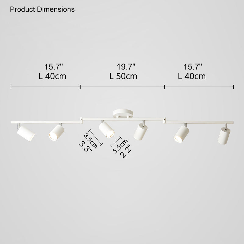 WOMO Focos LED direccionales para techo de cocina - WM1038