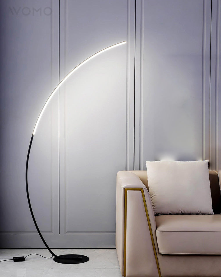 WOMO Lámpara de pie LED Crescent Arc - WM7001