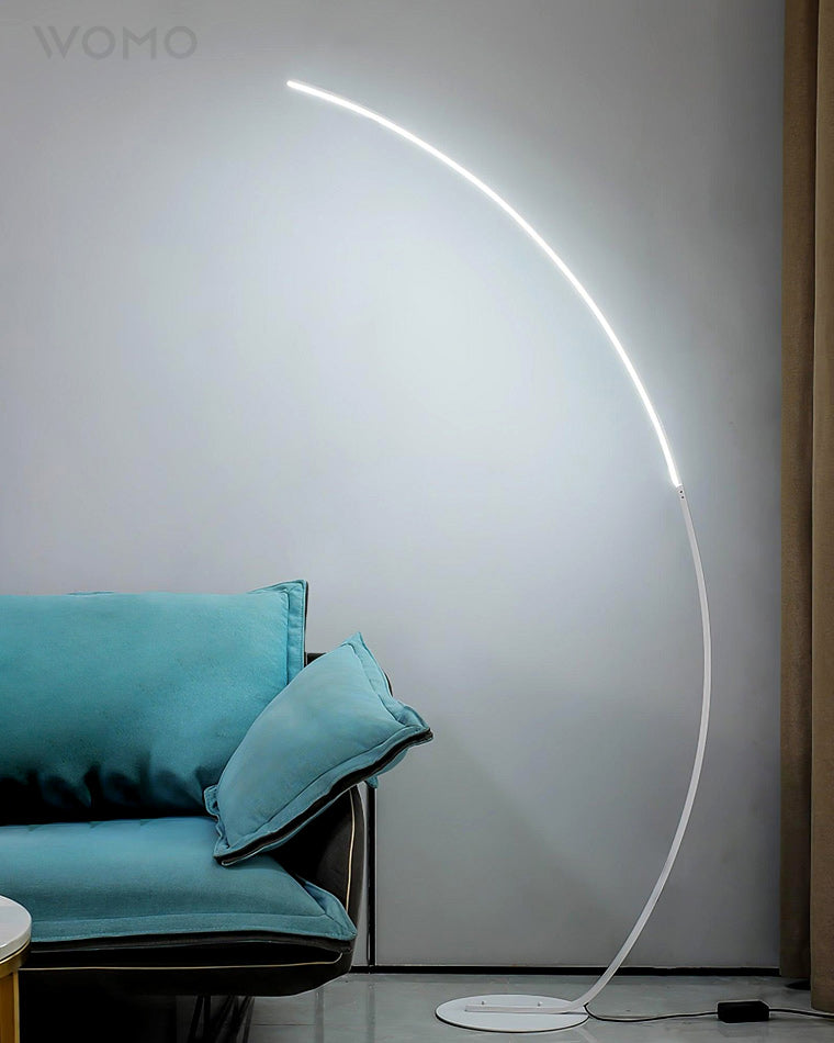 WOMO Lámpara de pie LED Crescent Arc - WM7001